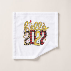 Hello 2022 wash cloth