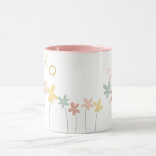 Hello 2026 Floral New Year Mug