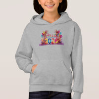 Hello 2026 Fun 3D Party Kids Pullover Hoodie