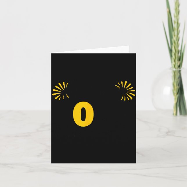 Hello 2026 Happy New Year 2026 New Year's Eve Part Card (Front)