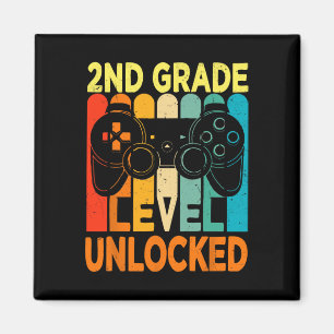 Hello 2nd Grade Level Unlocked Video Game Back to Magnet