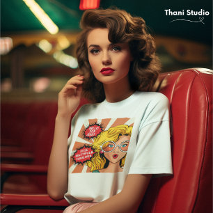 Hello 30s Woman Vintage Retro 90s Fun Birthday T-Shirt