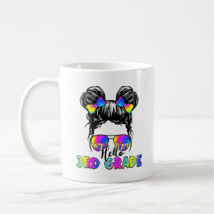Hello 3rd Grade First Day Of School Back To School Coffee Mug