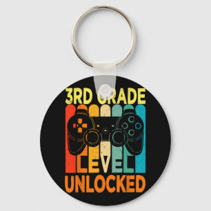 Hello 3rd Grade Level Unlocked Video Game Back to Key Ring
