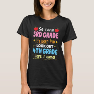 Hello 4th Grade Teacher Student Back To School Gra T-Shirt