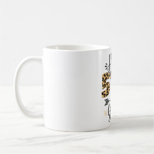Hello 5th Fifth Grade Leopard Teacher Back To Scho Coffee Mug