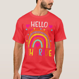 Hello 5th Grade Back To School Teacher Student Kid T-Shirt