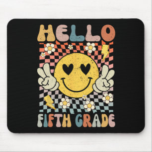 Hello 5th Grade Byck To School Fifth Grade Teacher Mouse Pad