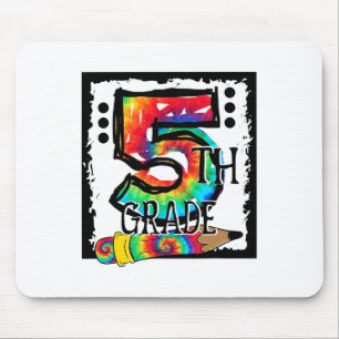 Hello 5th Grade Fifth Grade Teacher Tie Dye Ck To Mouse Pad