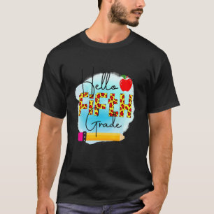 Hello 5th Grade Teachers Student Kids Back To Scho T-Shirt