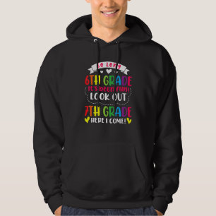 Hello 7th Grade Teacher Student Back To School Kid Hoodie