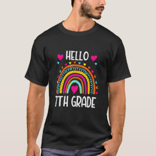 Hello 7th Grade Team Seventh Grade First Day Of S T-Shirt