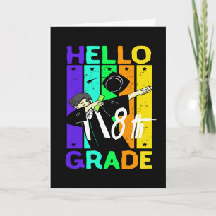 Hello 8th Grade Back To School Hello 8th Grade Card