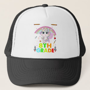 Hello 8th Grade Back To School Trucker Hat