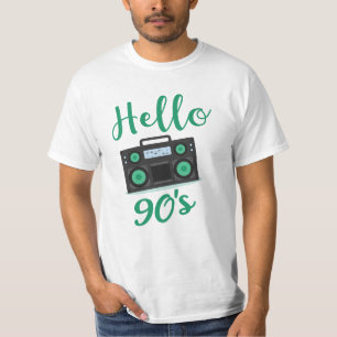 Hello 90s radio cassette recorder T-Shirt