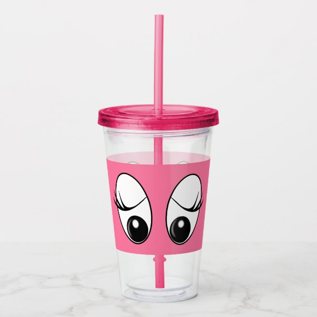 Hello - acrylic tumbler (Front)