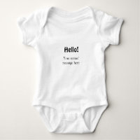 Hello add name message simple minimal business tem