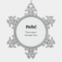 Hello add name message simple minimal business tem