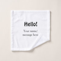 Hello add name message simple minimal business tem