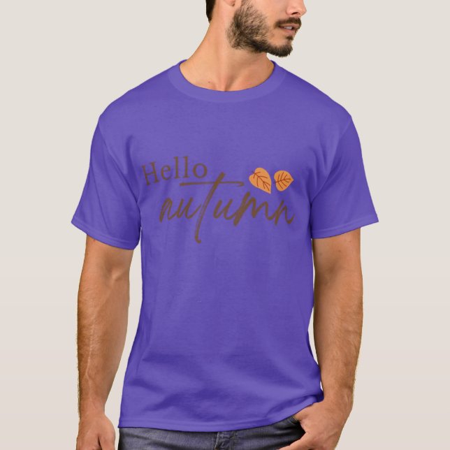 Hello Autumn 1 T-Shirt (Front)