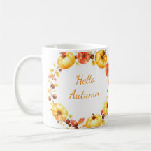 Hello Autumn Coffee Mug