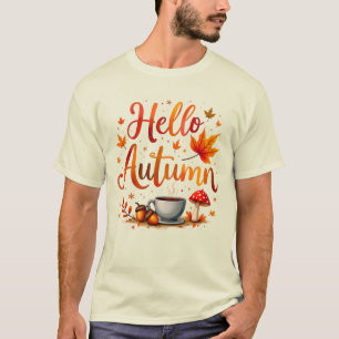 Hello Autumn, cosy nostalgia T-Shirt