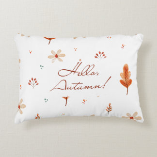 Hello Autumn Decorative Cushion