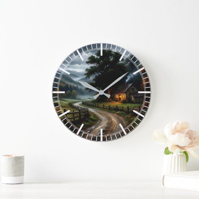 Hello, Autumn Large Clock (Home)