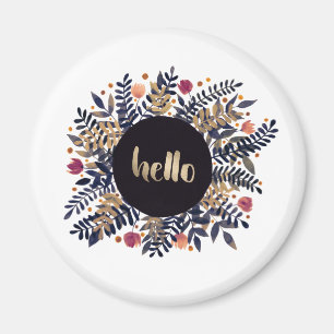 Hello autumn magnet