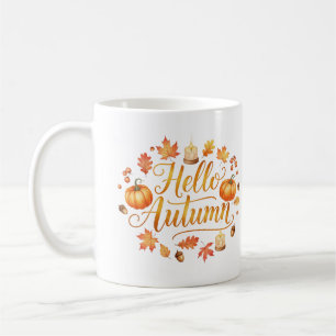 Hello Autumn Mug
