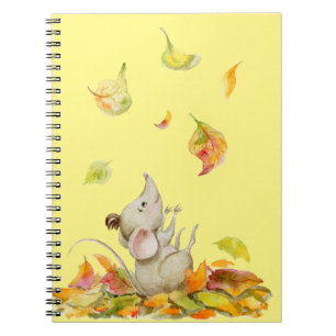 Hello autumn notebook