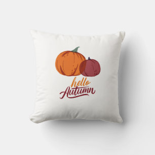 Hello Autumn Pumpkins Cushion