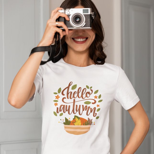 Hello Autumn T-Shirt (Creator Uploaded)