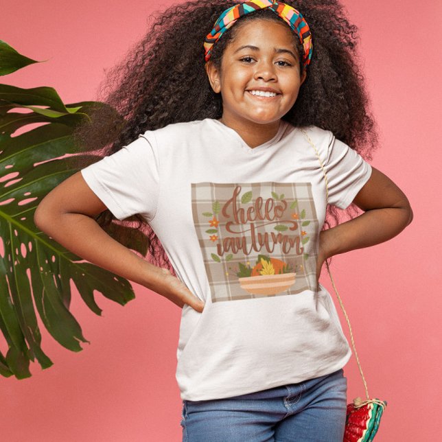 Hello Autumn T-Shirt (Creator Uploaded)