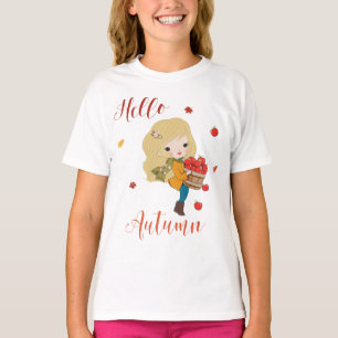 Hello Autumn T-shirt for girls and women