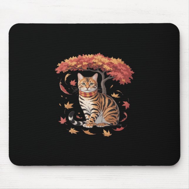 Hello Autumn Thanksgiving It’s Fall Y’all Mouse Pad (Front)