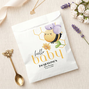 Hello Baby Bumblebee Baby Shower Favour Bag