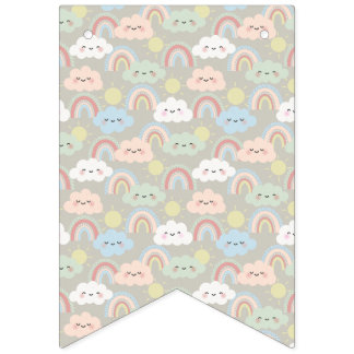 ‘Hello baby’ bunting 