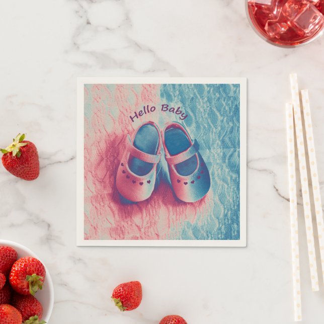 Hello Baby - charming Napkin (Insitu)