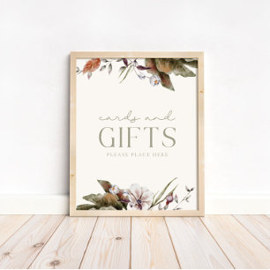 HELLO BABY   Minimalist Sage & Ivory Cards & Gifts Poster