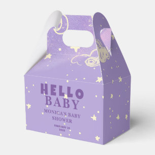 Hello Baby Purple Dream Baby Shower Favour Box