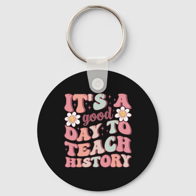 Hello Back To School Shirts For 1st Day Of School  Key Ring (Front)