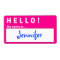 Hello Badge Name Badge Labels