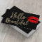 Hello Beautiful Makeup Artist Gold Typography