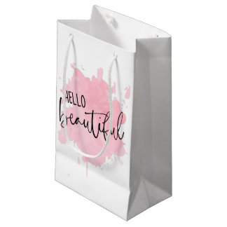 Hello Beautiful Small Gift Bag