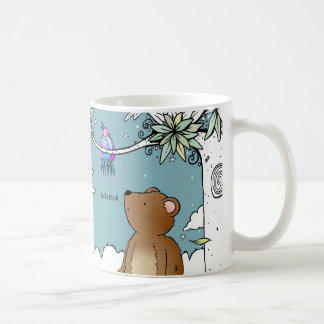 Hello Bird said Mr Bear - mug