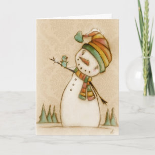 Hello Bluebird - Christmas card