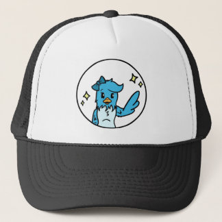 Hello Bluebird Trucker Hat