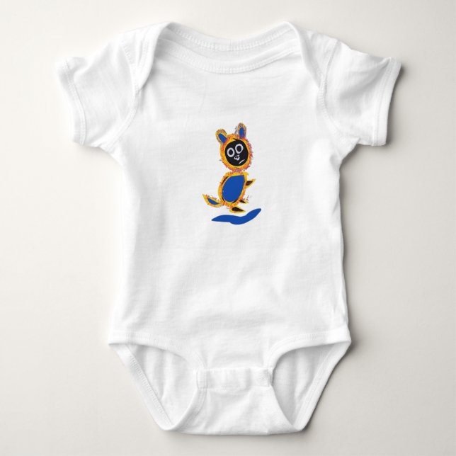 Hello Bro Baby Bodysuit (Front)