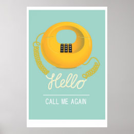 Hello - call me again poster